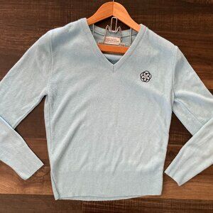 Vintage Disney Epcot Blue Women's Sweater Size Med Center Opening Year 1982 Rare